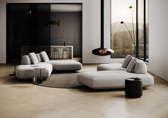 Кварцевый SPC паркет Quartz Parquet Штучный паркет Дуб Маскарпоне 44-1258-06