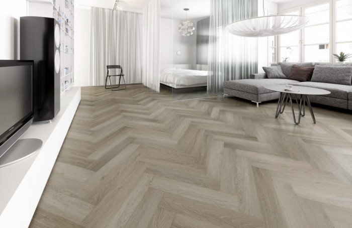 Каменный ламинат SPC ReFloor Fargo Parquet 33-986-06 Дуб Норден (615*123*4мм)