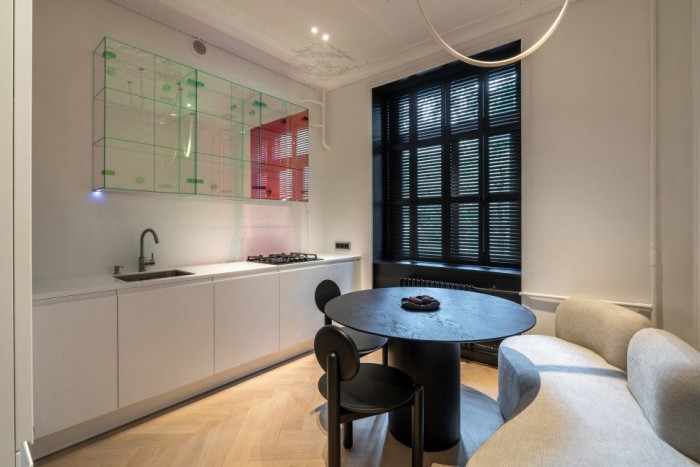 Кварцевый SPC паркет Quartz Parquet Дуб Испанский 33-404 браш Английская Ёлка