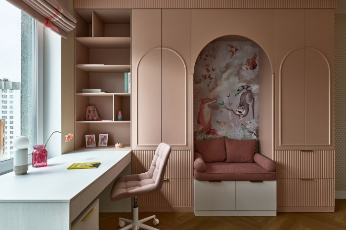 Кварцевый SPC паркет Quartz Parquet Дуб Карельский 33-419 браш Английская Ёлка