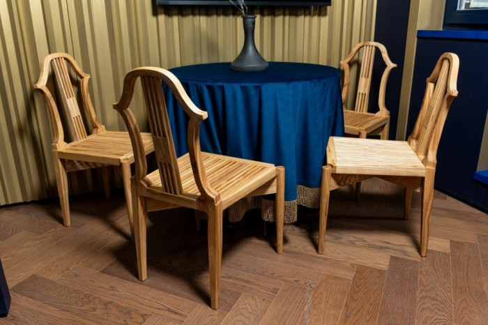 Кварцевый SPC паркет Quartz Parquet Дуб Рустикальный 33-410 браш Английская Ёлка