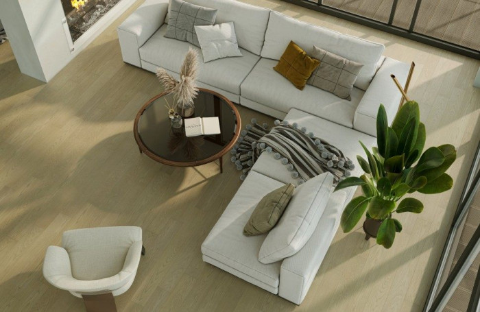 Кварцевый паркет Quartz Parquet Классик Дуб Карельский 419 5/0,6 мм