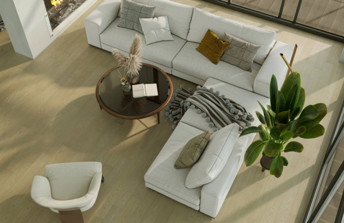 Кварцевый SPC паркет Quartz Parquet CLASSIC Дуб Карельский 419 браш