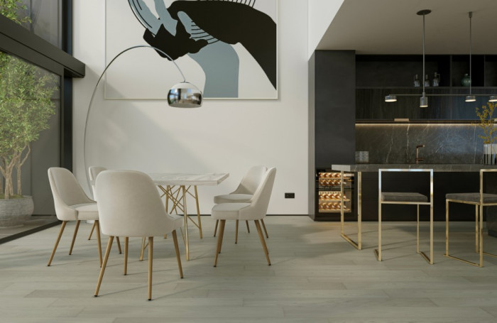 Кварцевый SPC паркет Quartz Parquet CLASSIC Дуб Песочный 408 браш