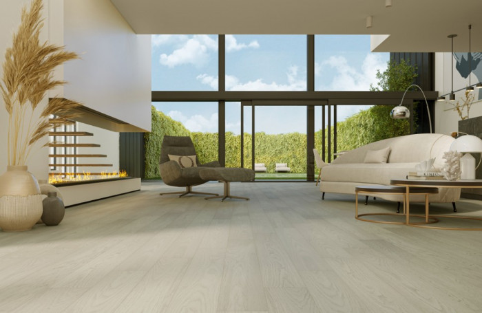 Кварцевый SPC паркет Quartz Parquet CLASSIC Дуб Песочный 408 браш