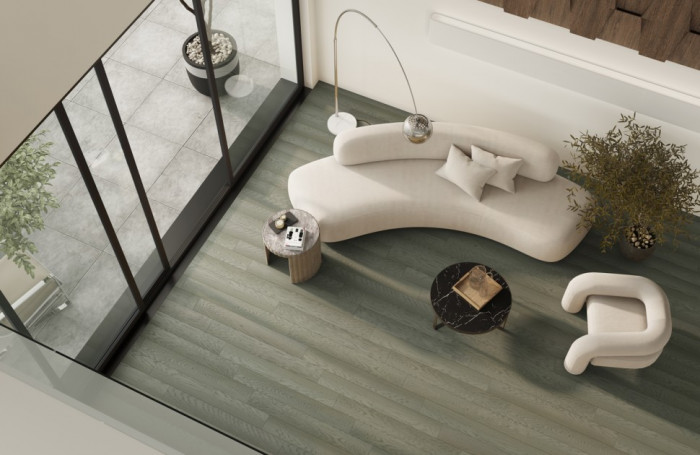 Кварцевый SPC паркет Quartz Parquet CLASSIC Дуб Средиземноморский 409 браш