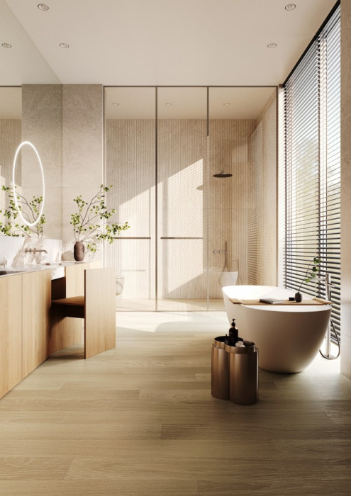 Кварцевый SPC паркет Quartz Parquet CLASSIC Дуб Хельсинки 1258-58