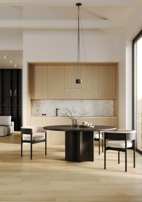 Кварцевый SPC паркет Quartz Parquet CLASSIC Дуб Хельсинки 1258-58