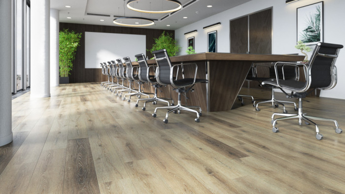 Каменный ламинат SPC ReFloor Fargo Comfort Дуб Песчаный остров VL 88018-001