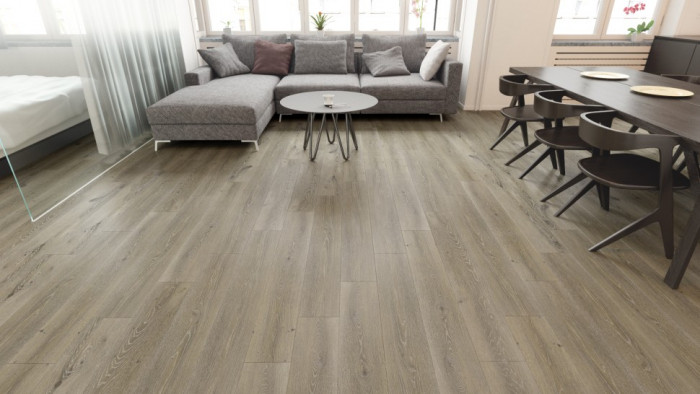 Каменный ламинат SPC ReFloor Fargo Comfort Дуб Рыцарский Замок 379-6