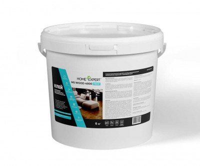 MS-клей для паркетной и инженерной доски Home Expert 4000 MS WOOD PROF