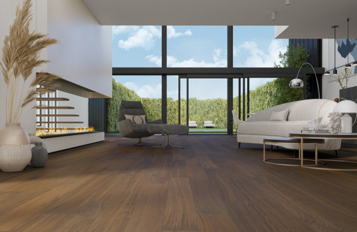 Кварцевый SPC паркет Quartz Parquet CLASSIC Орех Американский 400-29