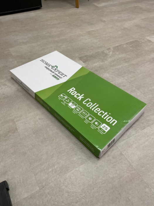 Кварцевый SPC ламинат Home Expert Rock 9106 Almond 610*305*4мм, 0,5мм