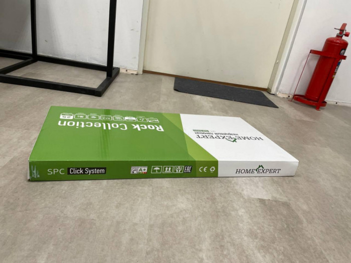 Кварцевый SPC ламинат Home Expert Rock 9106 Almond 610*305*4мм, 0,5мм