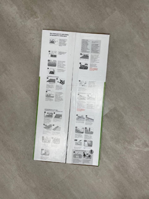 Кварцевый SPC ламинат Home Expert Rock 9106 Almond 610*305*4мм, 0,5мм