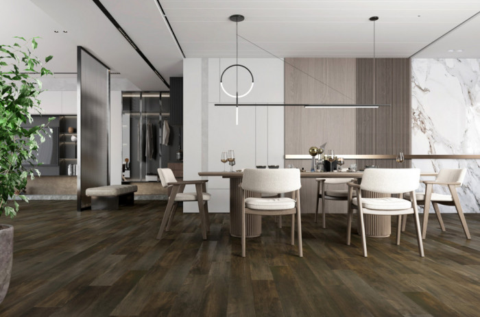 Каменный ламинат SPC ReFloor Fargo Comfort Орех Маньчжурский 2022-2 (1.83 кв.м)