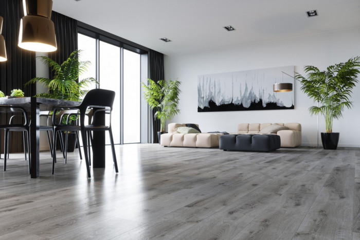 Каменный ламинат SPC ReFloor Fargo Comfort XXL Дуб Каменный Берег DL1602