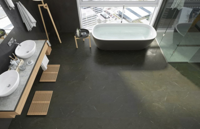 Каменный ламинат SPC ReFloor Fargo Stone 64S451 Имперадор Дарк