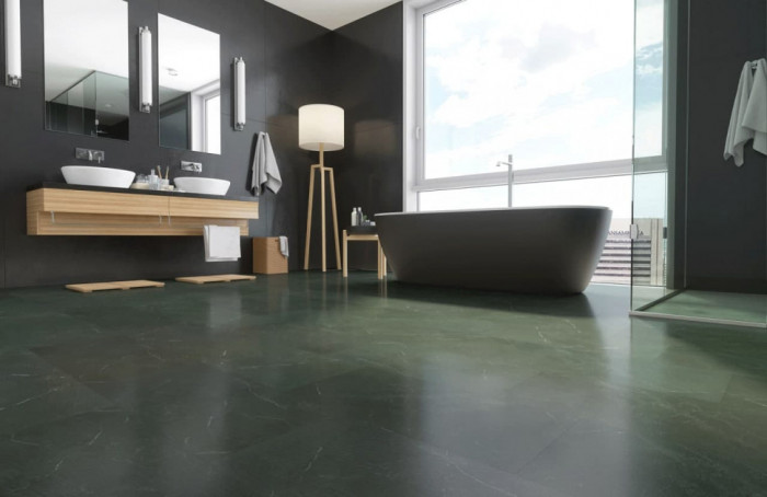 Каменный ламинат SPC ReFloor Fargo Stone 68S451 Имперадор Грей