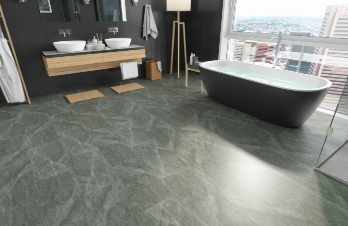 Каменный ламинат SPC ReFloor Fargo Stone Агат Маренго 68S455