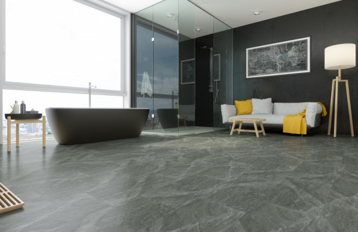 Каменный ламинат SPC ReFloor Fargo Stone Агат Маренго 68S455