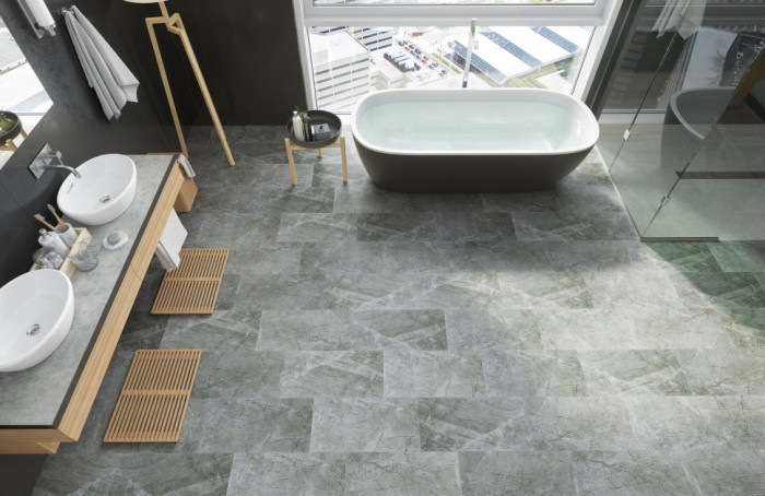 Каменный ламинат SPC ReFloor Fargo Stone Платиновый Агат 67S455