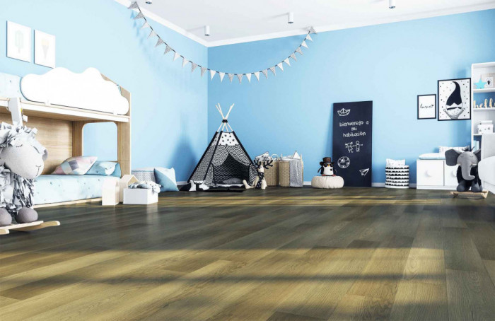 Кварцевый SPC ламинат Home Expert 0-003 Дуб Золотой лес 1220*150*3.5мм, 0,3 мм