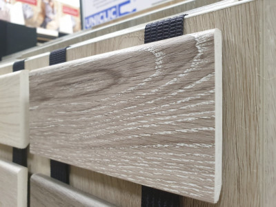 Плинтус SPC FARGO 385-1 Дуб Марсель 2200*80*11мм