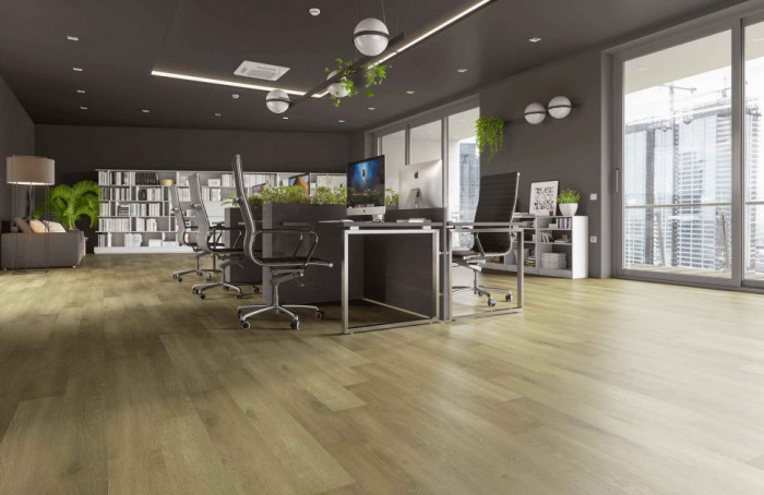 Кварцевый SPC ламинат Home Expert 2185-12 Дуб Волшебный лес 1220*150*3.5мм, 0,3 мм