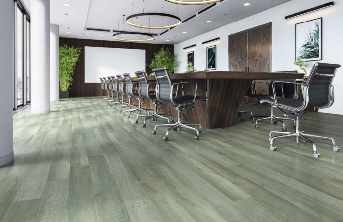 Кварцевый SPC ламинат Home Expert 61W930 Дуб Майское утро 1220*150*3.5мм, 0,3 мм