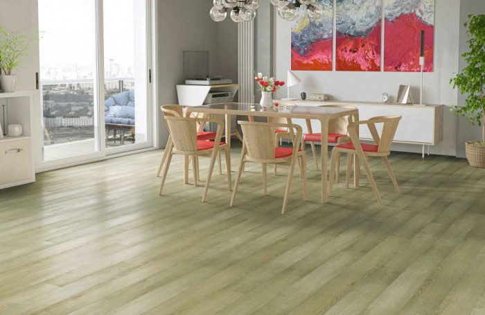 Кварцевый SPC ламинат Home Expert 62W930 Дуб Канадский лес 1220*150*3.5мм, 0,3 мм