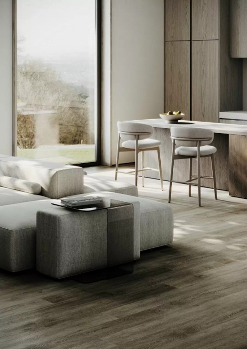 Каменный ламинат SPC ReFloor Fargo Bevel Дуб Мустанг 50-7009-7