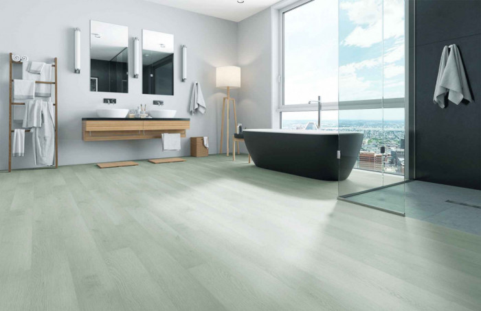 Кварцевый SPC ламинат Home Expert 943-07 Дуб Ледяной замок 1220*150*3.5мм, 0,3 мм