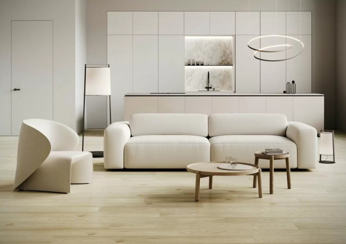 Каменный ламинат SPC ReFloor Fargo Bevel Дуб Сидней 50-64W970