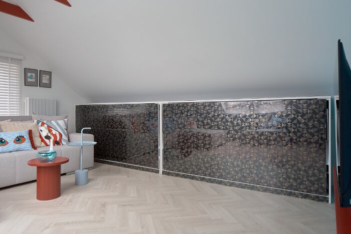 Кварцевый SPC ламинат Home Expert Parquet Design Дуб Милкшейк 44-3002 (400х100х4,5мм)