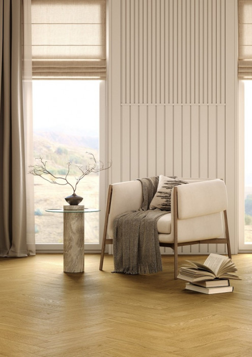 Кварцевый SPC паркет Quartz Parquet Штучный паркет 44-33429 Дуб Рейн