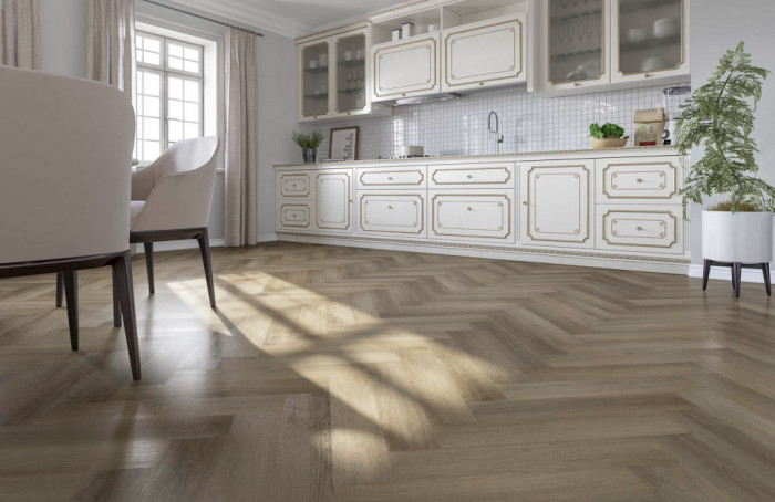Каменный ламинат SPC ReFloor Fargo Parquet 33-4105-12 Дуб Ванкувер (615*123*4мм)