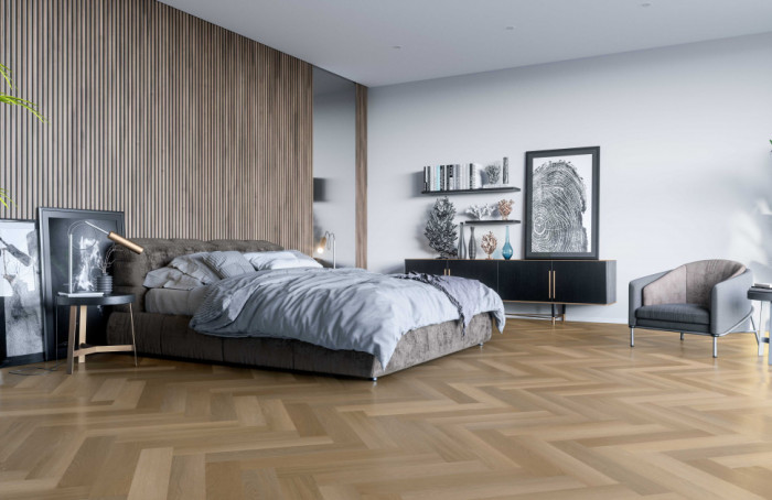 Каменный ламинат SPC ReFloor Fargo Parquet 33-451-02 Дуб Сицилия(615*123*4мм)