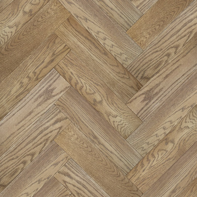 Кварцевый SPC паркет Quartz Parquet Штучный паркет 44-419 Дуб Карельский