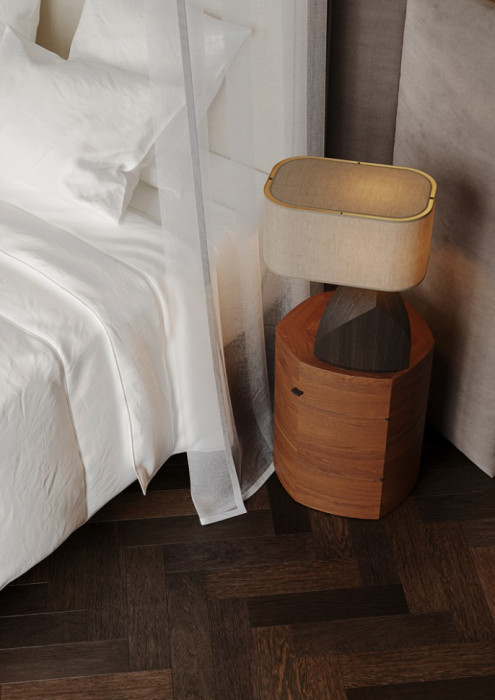 Кварцевый SPC паркет Quartz Parquet Штучный паркет 44-550-64 Венге Африканский