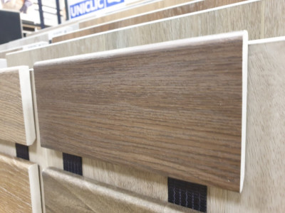 Плинтус SPC FARGO JC 18001-28 Дуб Старый 2200*80*11мм