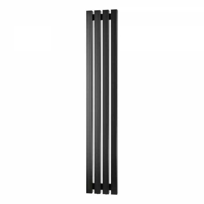 Вертикальные радиаторы 60x60 V 10 секции, Черные RAL9005