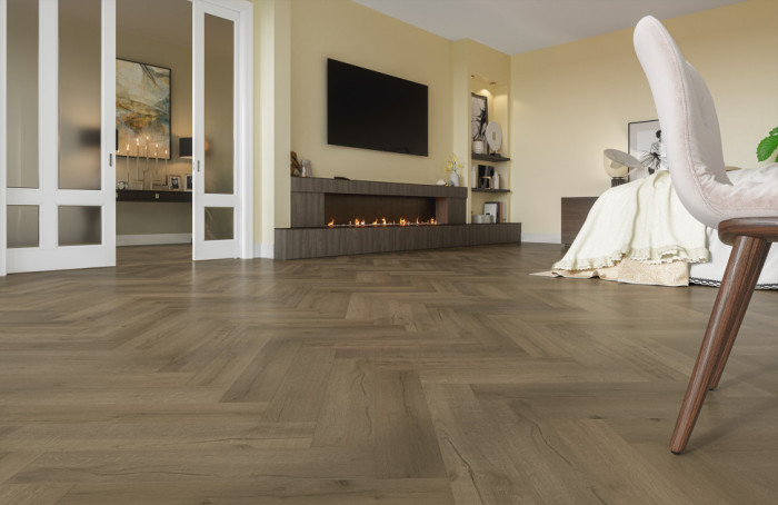 Каменный ламинат SPC ReFloor Fargo Parquet 33-81996-10 Дуб Марракеш (615*123*4мм)